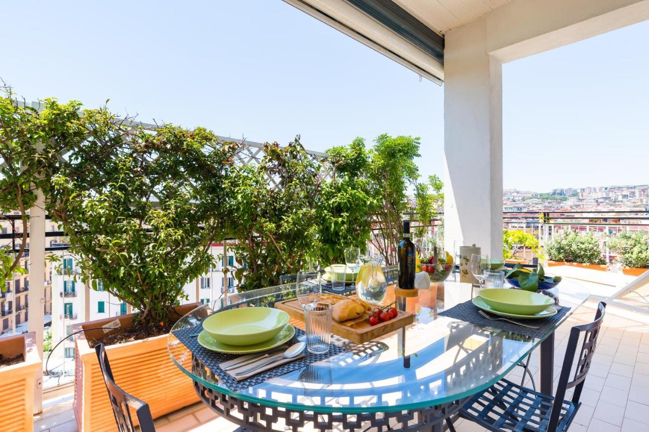 N'Attic A Vomero Penthouse Terrace By Napoliapartments Екстериор снимка
